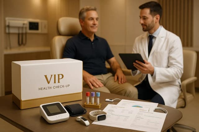 چکاپ کامل سلامت شما در یک پکیج VIP – از آزمایشات تا توصیههای پیشگیرانه